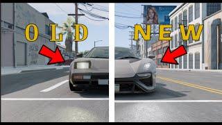 BeamNG OLD vs NEW Engine Sounds Comparison