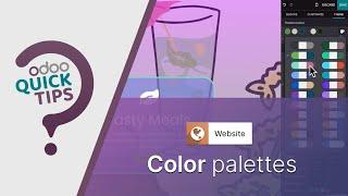 Odoo Quick Tips - Color palettes [Website]