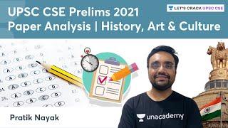 History | Art & Culture | Paper Analysis | UPSC CSE Prelims 2021 | By Pratik Nayak