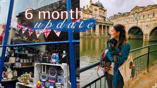 6 months living in London update (+ a little trip to Bath 󠁧󠁢󠁥󠁮󠁧󠁿)