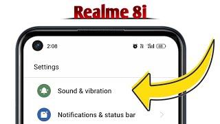 Speaker or Sound Not Working on Realme 8i Problem Solved