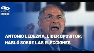 Habla en #NoticiasCaracolAhora Antonio Ledezma, exalcalde de Caracas y líder opositor