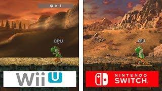 Super Smash Bros | Switch VS WiiU | FINAL GRAPHICS COMPARISON | Comparativa