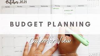 October 2021 Budget Planning | Monthly Budget Prep