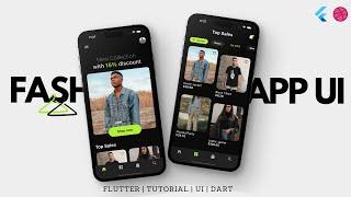  Fashion App UI | Flutter Tutorial 