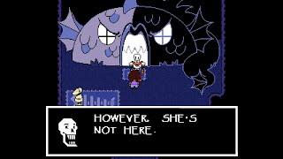 Undertale - Talking to Papyrus at Undyne's House After You've Killed Her