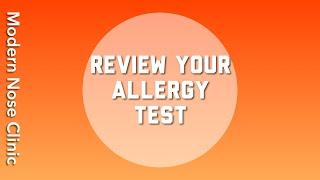 How to Read Your Allergy Test Results