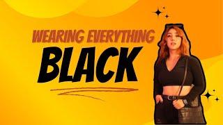 Wearing Everything BLACK | Ashnoor Kaur