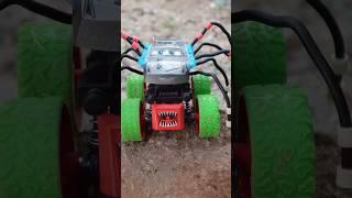 Upgrade RC MCQueen Spider Legs Monster [DIY]  #thundercartoy #mcqueen #choochoocharles #monstercar