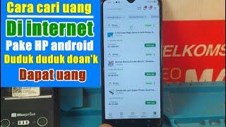 Cara mudah cari uang di internet.!!