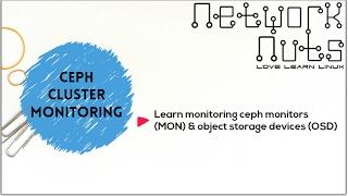 Ceph Cluster - Monitoring MON & OSD