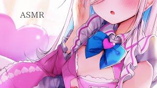 【ASMR】耳をぎゅーっと塞ぐ音⯎耳元吐息 呼吸音。睡眠導入。Ear Blowing【#イル_フローラ/Vtuber】