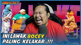 BERAIR MATA CUY   LAWAK KE DER - BOCEY | REACTION