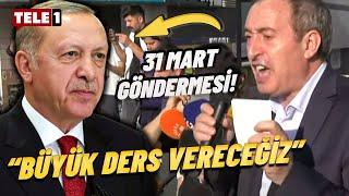 DEM Parti'li Tuncer Bakırhan öyle bir haykırdı ki... Bakırhan Erdoğan'a yüklendikçe saha yuhaladı!