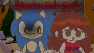 Fnf The Basement Show House-For-Sale (Old) Gf & Sonic Cover