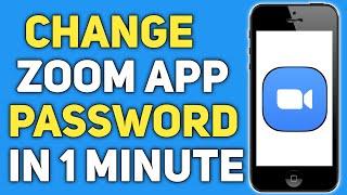 How To Change Zoom App Password | Zoom App Me Password Change Kaise Kare | Reset Zoom Password
