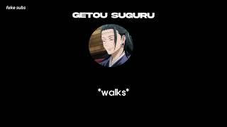 POV: bath time with getou suguru [fake subs: getou x you]