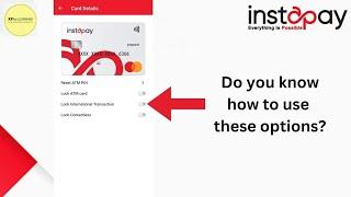 Instapay Card Details | Mastercard