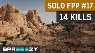 PUBG FPP Solo Game #17 | 14 Kills Win | Casual Pecado Warmup