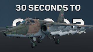 30-ти секундный обзор Су-25СМ3 в War Thunder