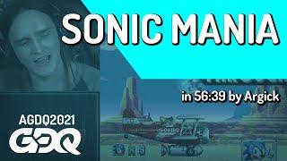 Sonic Mania by Argick in 56:39 - Awesome Games Done Quick 2021 Online