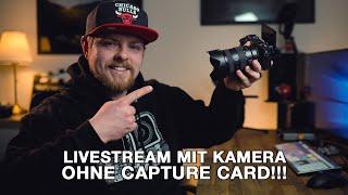 Livestream mit Kamera am PC I OHNE Capture Card I TUTORIAL I 4K