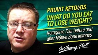 Pruvit Keto//OS What do you eat to lose weight? Ketogenic Diet before and after N8tive Zone ketones