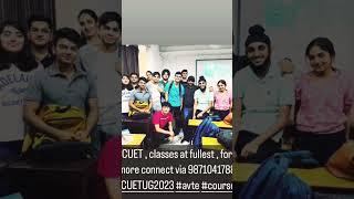 CUET , classes at fullest , for more connect via 9871041788 #CUETUG2023 #avte #courses #motivation