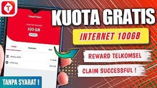 LATEST CLAIM FREE 100 GB QUOTA! How to Get Free Telkomsel Quota 2024 Without Conditions!