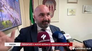 23 DICEMBRE 2024 -  FOGGIA, PRESENTATO IL NUOVO SISTEMA DI VIDEOSORVEGLIANZA