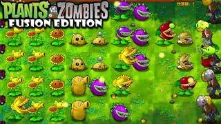 Plants Vs Zombies FUSION EDITION v1.1 Adventure Part1 Level 1 to 6 l Download & Gameplay