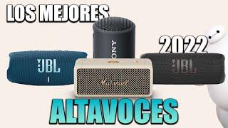 Los 6 MEJORES ALTAVOCES BLUETOOTH CALIDAD PRECIO de 2022