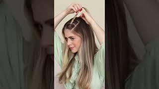 Penteado pratico e lindo para o dia a dia ️ #shorts