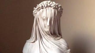 Veiled Lady Bust Sculpture - Classical, Greek and Roman Busts