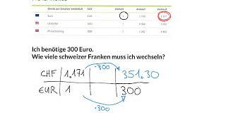 M2, 5b, Währungen umrechnen