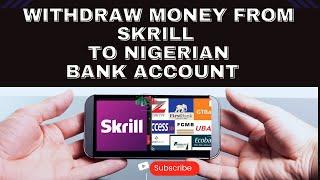 How to Withdraw Money From Deriv To Skrill and Skrill To Bank Account