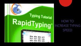 LEARN TO TYE FAST WITH RAPID TYPING TUTOR