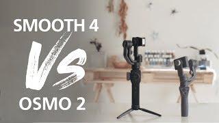 ZHIYUN Smooth 4 Comparison Video with Another Gimbal by Georges CamerasTV