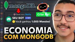Como CRIAR seu BOT DE ECONOMIA com MONGODB no Discord!! (Bot com Banco de Dados)