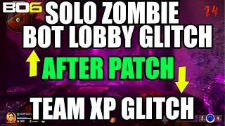 BO6 ZOMBIE GLITCH: SOLO ZOMBIE BOT LOBBY GLITCH BO6 XP GLITCH BO6 TEAM BOT LOBBY GLITCH CAMO GLITCH