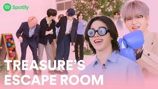 TREASURE activates their super-sleuth detective skills | Escape Room Teaser