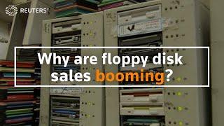 Floppy disk supplier says business is booming