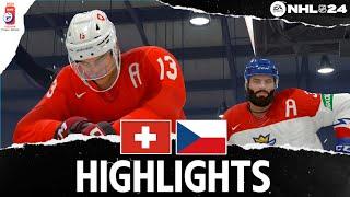 NHL 24 | 2024 IIHF World Championship | Switzerland - Czechia | Gold Medal Game | Simulation