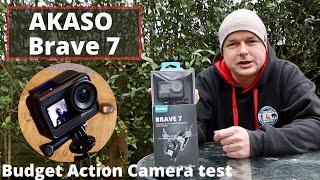 NEW Akaso Brave 7 Action Camera | Test and Review of the new Brave 7 | Budget Action Camera for 2021