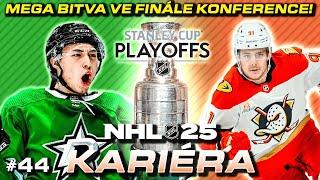 Finále Konference! Bitva do Posledních Sekund! #44 | NHL 25 CZ Let's Play (Kariéra / Franchise)