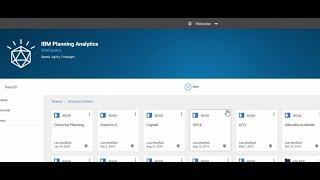 IBM Cognos Planning Analytics Demo