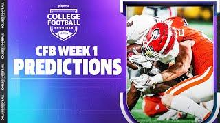 Early college football Week 1 predictions & free Joey Chestnut | College Football Enquirer