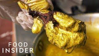 We Tried $1,000 Gold Chicken Wings With Foodgōd | Insider Food