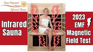 2023 Low EMF Infrared Sauna | EMF Magnetic Field Test