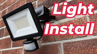 How To Fit A Security PIR Light